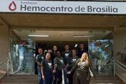 Em seis anos de parceria com o Hemocentro, o TGS Solidário afirma ter mobilizado centenas de pessoas e contribuído para a coleta de 120 litros de sangue