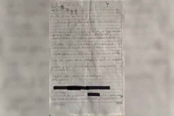 carta de filhas que pedem soltura de pai prisão em goias - Metrópoles