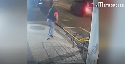Vítima é golpeada com mata-leão em assalto em SP