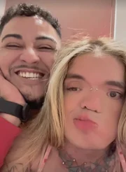Leandrinha e Izacc Medeiros estavam juntos há 2 anos