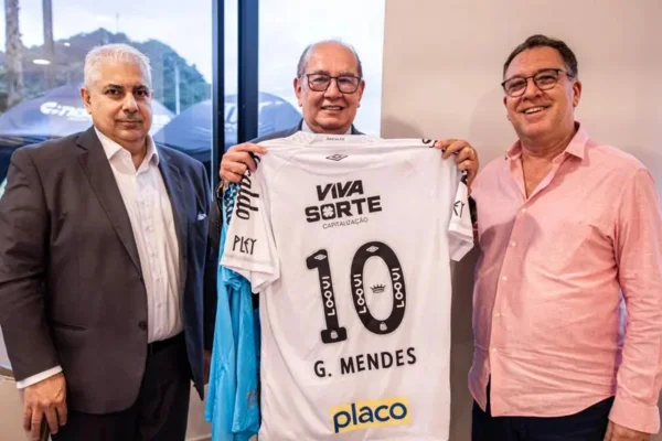 Gilmar Mendes é torcedor do Santos