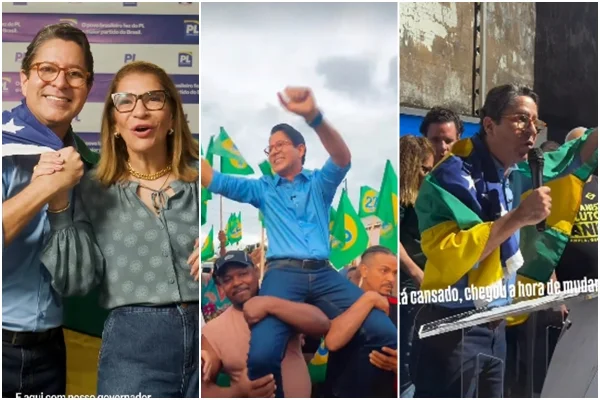 Ricardo Marques e Pastora Salete são candidatos ao governo de SE - Metrópoles