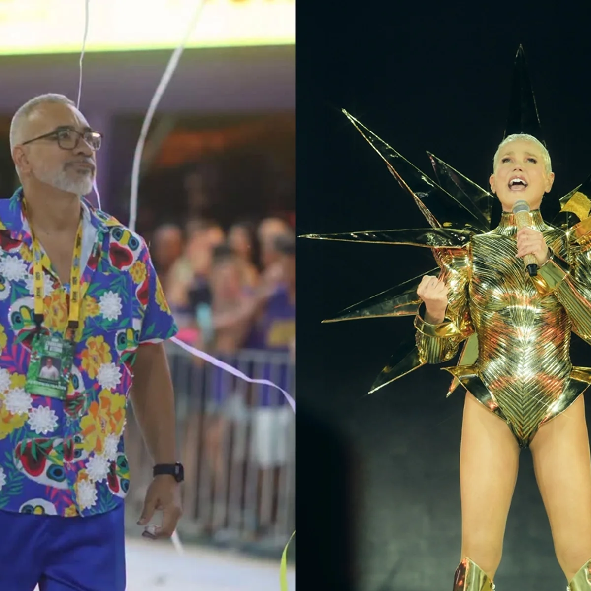 Imagem ilustrativa sobre Xuxa rebata a cobrança de homenagem do carnavalesco que pede reconhecimento na turnê – polêmica da IALA