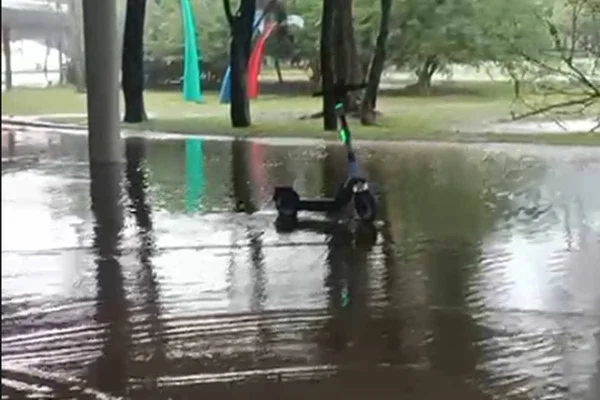 Marquise do Ibirapuera alaga três dias após reinauguração
