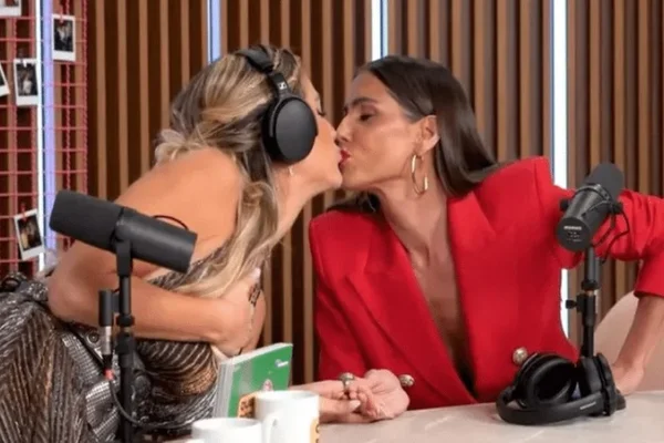 Deborah Secco sobre ménage com Giovanna Ewbank: “Sempre quis te pegar”