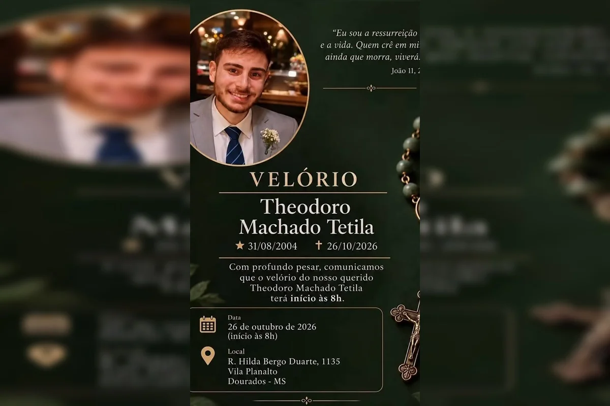 Informações do velório na segunda Informações do velório na segunda