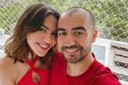 Juliano Tchula e a esposa, Flavi Soarees Juliano Tchula e a esposa, Flavi Soarees
