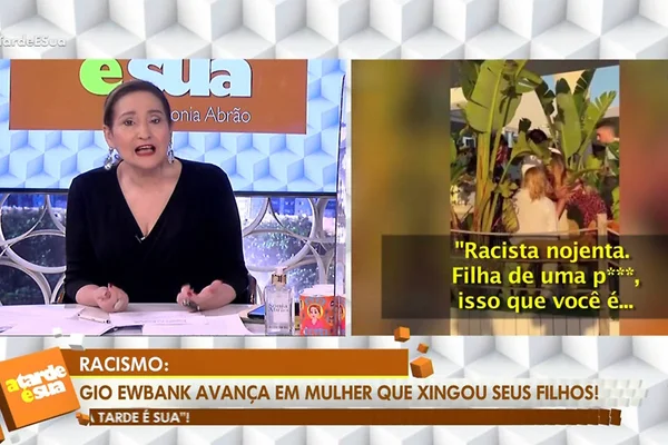 Sonia Abrão defende Giovanna Ewbank no A Tarde É Sua
