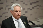 O senador Hermes Klann, suplente de Jorge Seif no Senado