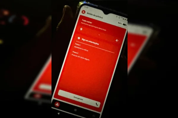 Mulher aciona botão do pânico após ser agredida