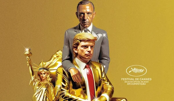Cartaz de O Aprendiz com Roy e Trump - Metrópoles