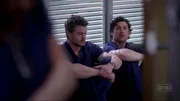Eric Dane e Patrick Dempsey durante Greys Anatomy