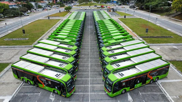 ônibus eletricos - sp