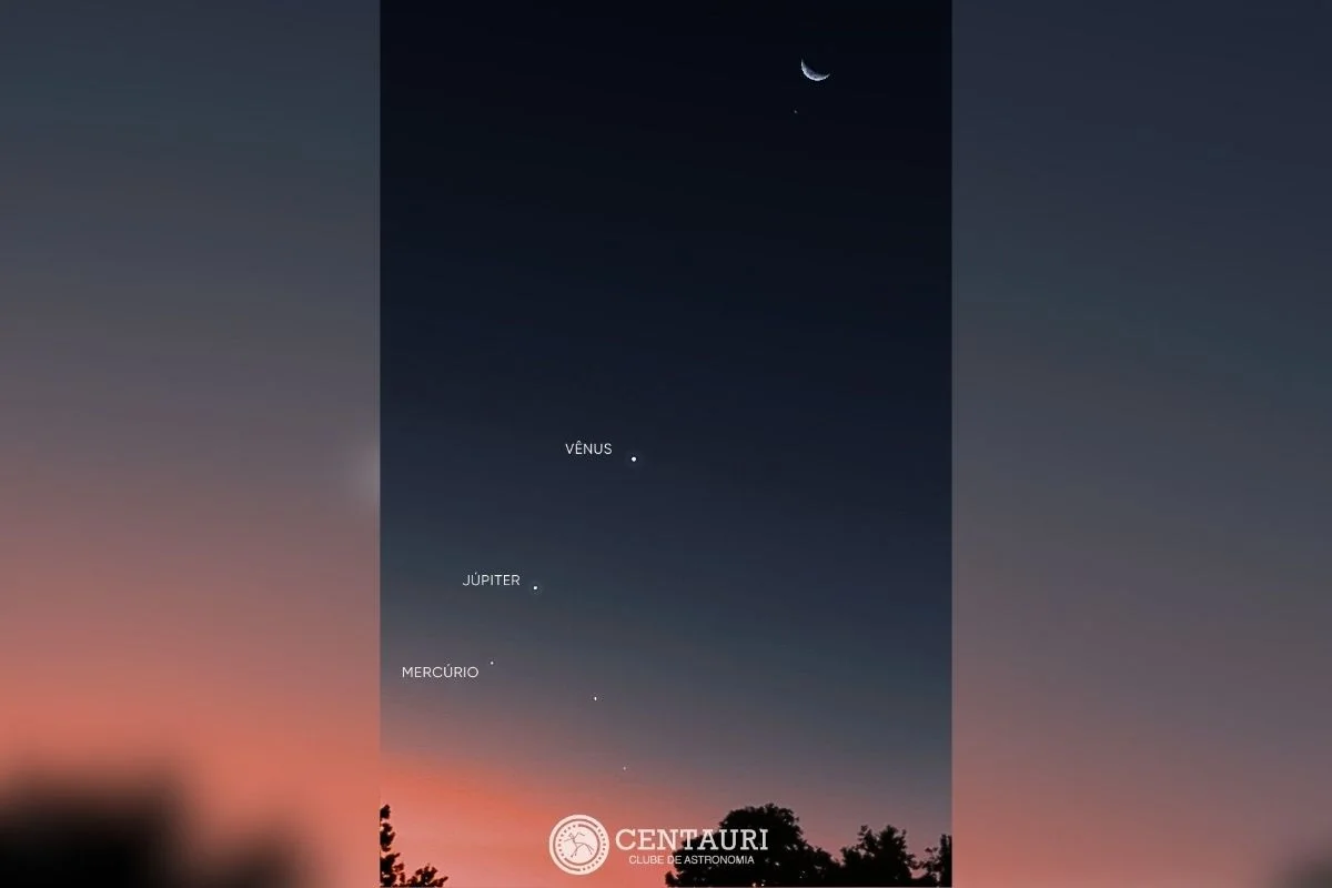 O fenômeno continua nesta quinta-feira (18/6), mas a Lua estará visivelmente mais alta O fenômeno continua nesta quinta-feira (18/6), mas a Lua estará visivelmente mais alta