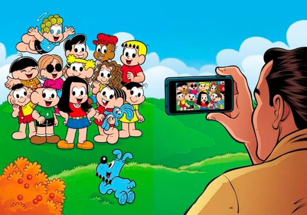 Aprenda como virar um personagem da Turma da Mônica