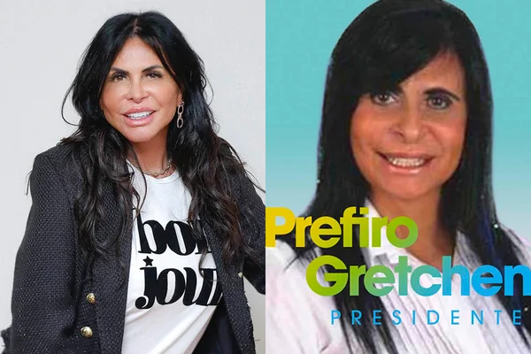 Gretchen compartilha meme como "candidata" à Presidência