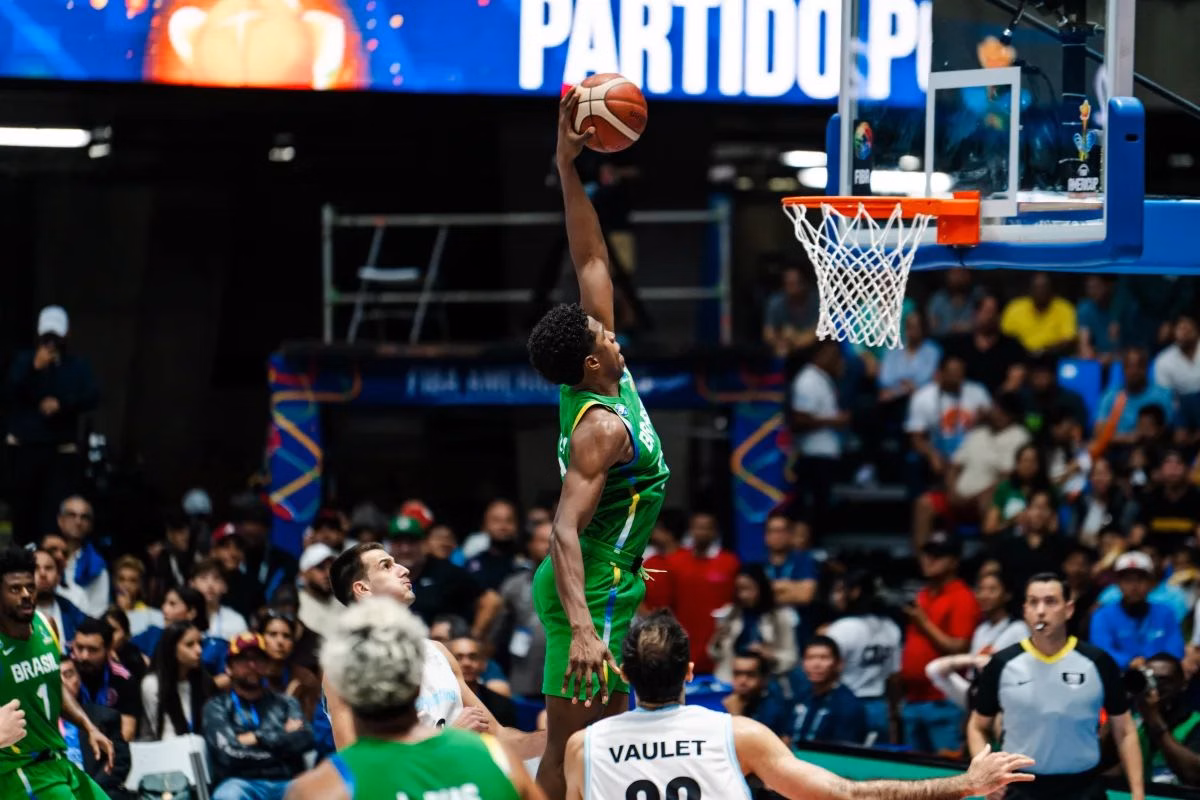 Copa América Basquete Brasil campeão