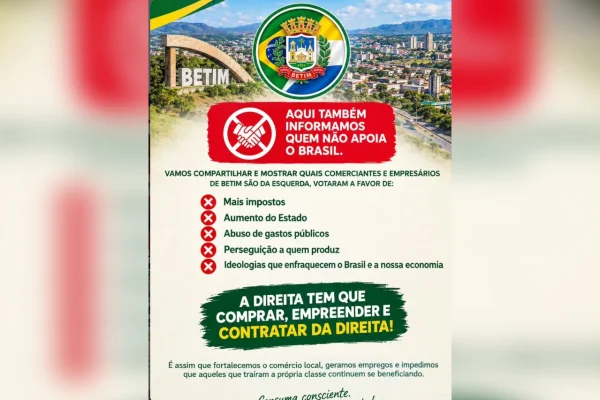 Páginas nas redes sociais buscam intimidar trabalhadores e empresários que votaram em Lula