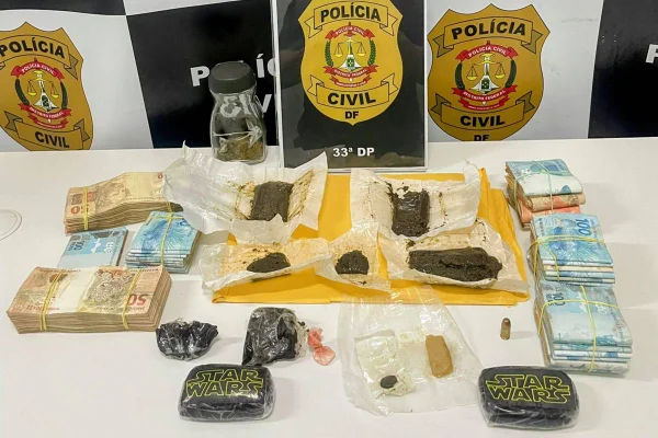 Traficantes de classe média são detidos com R$ 53 mil em espécie no DF