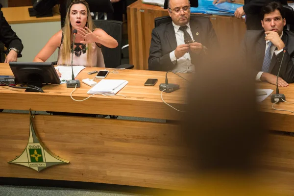 Celina Leão sobe o tom em bate-boca com integrantes do Movimento Passe Livre