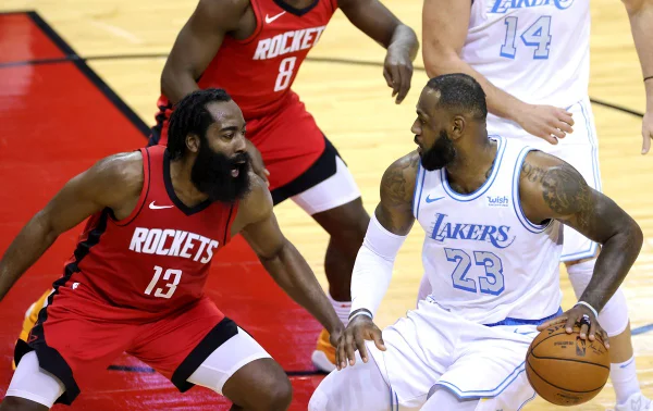 James Harden e LeBron James