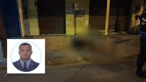 Imagem de corpo do cabo da PM de Niterói, encontrado morto em São Gonçalo (RJ) - Metrópoles