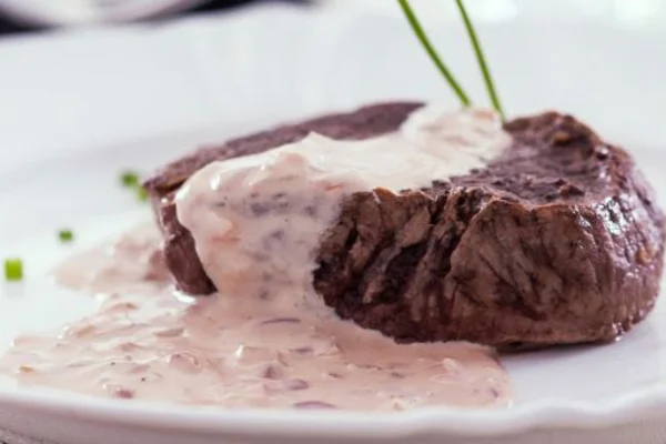 File ao molho de cream cheese