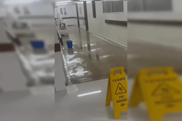 TCDF cobra solução para falhas no Hmib após alagamentos em 2025