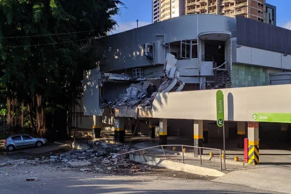 Explosão de caixa eletrônico em João Pessoa