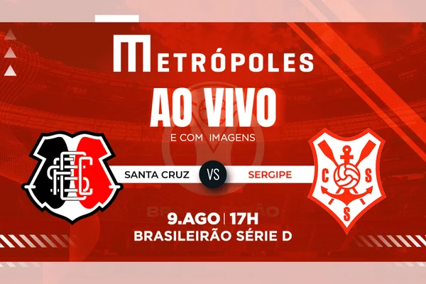 Série D: assista ao vivo e com imagens Santa Cruz-PE x Sergipe-SE