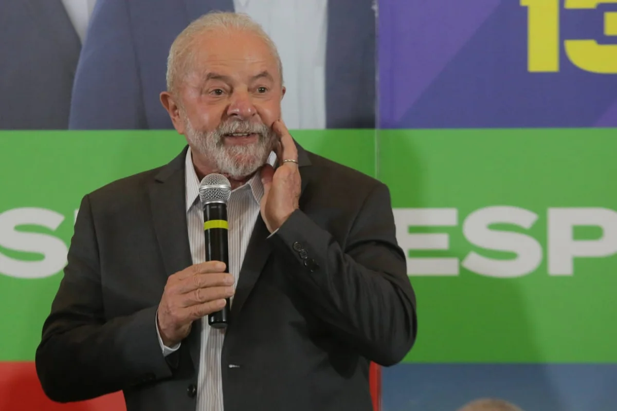 Lula discursa em evento de campanha Lula discursa em evento de campanha