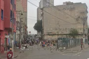 Cracolândia antes, na região onde fica a atual Praça do Triunfo