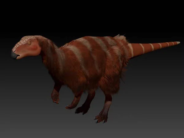 imagem colorida dinossauro que viveu na bahia