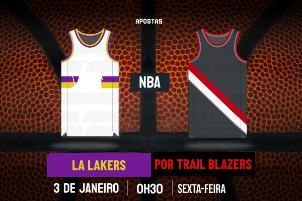 Palpite Los Angeles Lakers x Portland Trail Blazers - APOSTAS