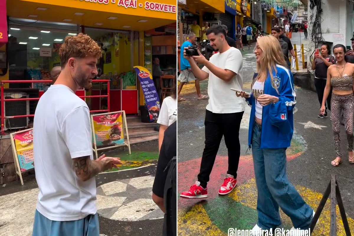 Léo Pereira e Karoline Lima Léo Pereira e Karoline Lima