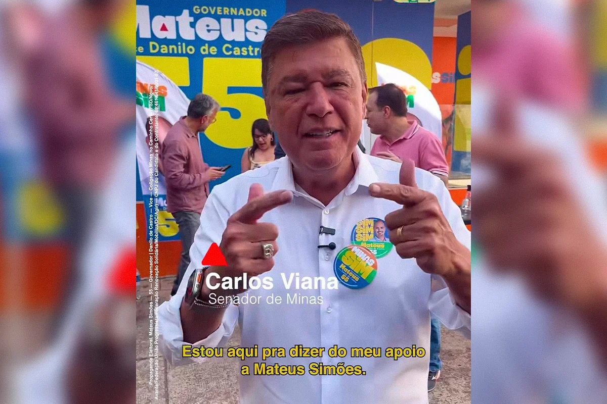 Vídeo antigo de Mateus com Viana reacende discussão sobre apoio em Minas