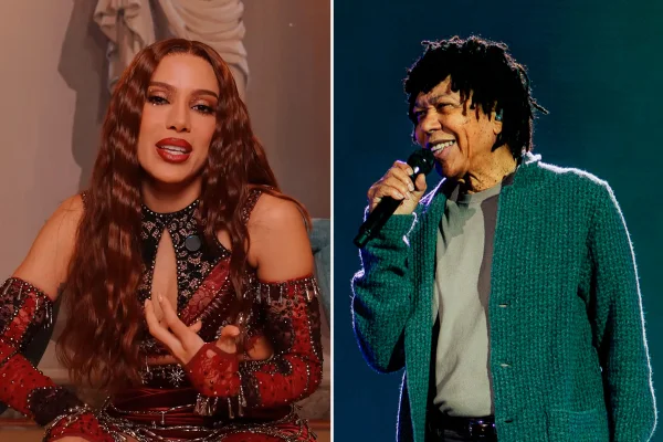 Anitta confirma regravação de "Azul", de Djavan