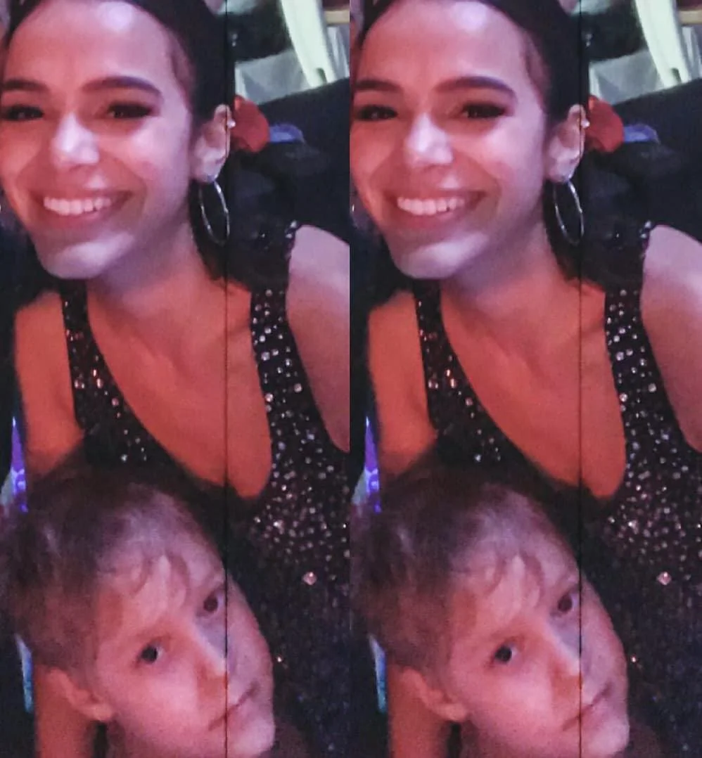 A atriz com o enteado A atriz com o enteado
