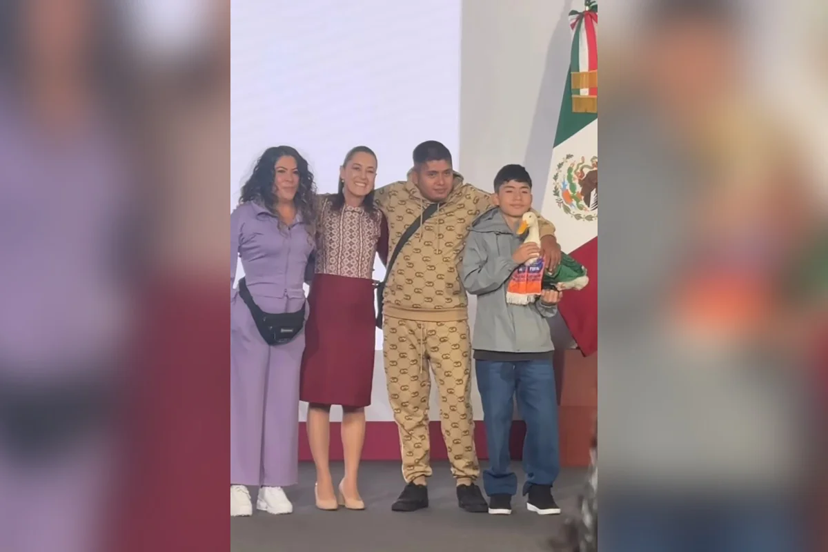 Pato Merlin, Claudia Sheinbuam e família Pato Merlin, Claudia Sheinbuam e família