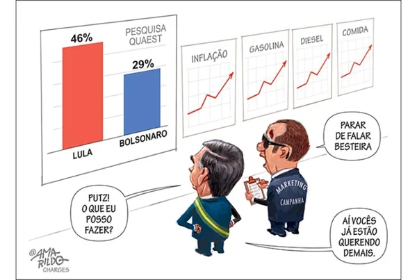 Charge do Amarildo