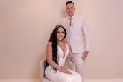 Perlla e Patrick Abrahão