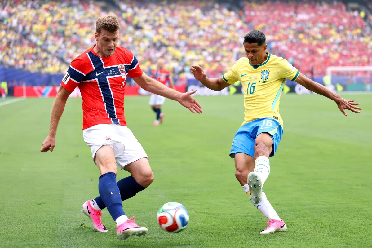 Brasil encara a Noruega Brasil encara a Noruega