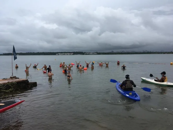 Ultramaratona aquática no Lago Paranoá