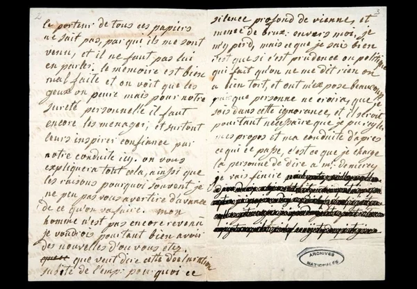 Cientistas revelam trechos censurados de cartas de Maria Antonieta a amante