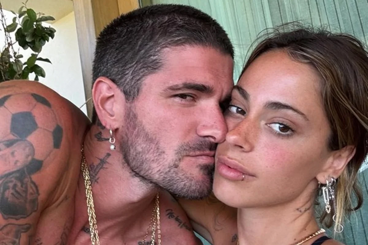 Rodrigo de Paul e Tini Stoessel Rodrigo de Paul e Tini Stoessel