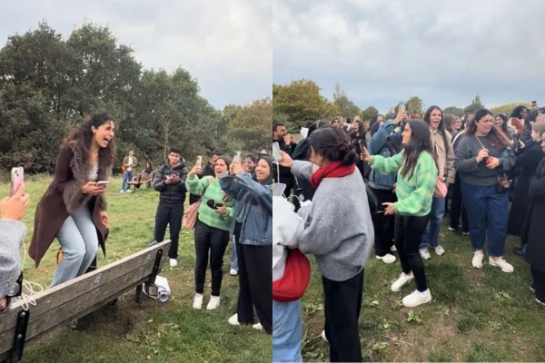 Foto colorida de pessoas no parque - Metrópoles