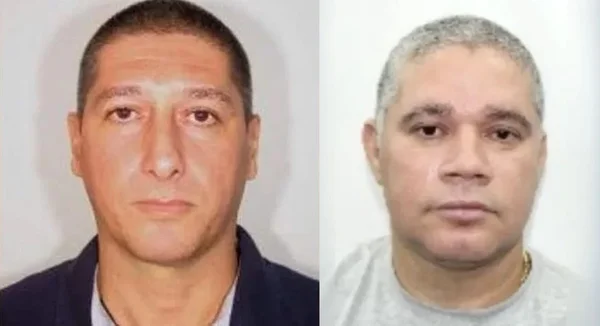 Imagem colorida de Ronnie Lessa e Maxwell Corrêa, envolvidos no assassinato de Marielle Franco e Anderson Gomes - Metrópoles