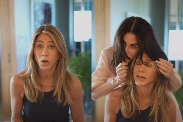 Jenifer Aniston e Courteney Cox