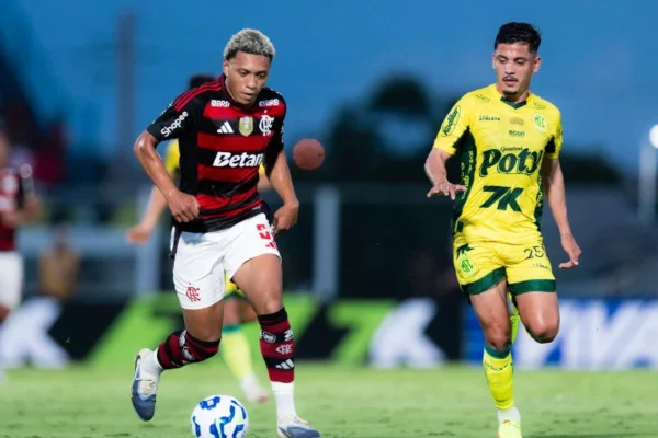 Mirassol x Flamengo no Brasileirão