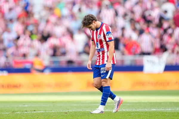 Imagem colorida de Julian Alvarez, do Atlético de Madrid- Metrópoles